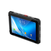 Tableta Robusta IP68 Resistente al Agua de 8 Pulgadas, Tableta Industrial Android Resistente con Pantalla de 750 Nits y 12 GB de RAM
