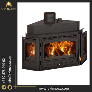 Chimeneas de leña modernas de alta calidad Prity PRITY ATC, 14KW de potencia calorífica, 8kg/h de consumo de combustible, 1.25 Bar de presión máxima - Product Image 2