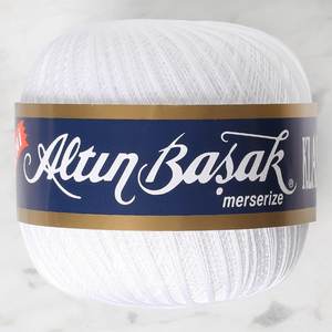 AltınBaşak Classic No 60 Beyaz Hilo Dantel Iplik - Product Image 1
