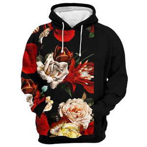 Vente en gros de sweatshirts pulls en polyester imprimés en 3D, sweats à capuche personnalisés avec tous les logos OEM, sublimation polaire pour hommes - Product Image 3