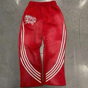 Fábrica de ropa Hombres Pantalones de chándal holgados Peso pesado 350GSM French Terry Jogger Pantalones Hombres Pantalones de chándal acampanados - Product Image 6