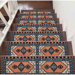 Alfombra con Estampado Artístico - Alfombra Vintage, Alfombra Acogedora para el Suelo, Diseño Lavable - Product Image 2