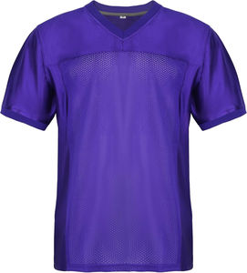 Camiseta de fútbol americano transpirable de alta calidad personalizada al por mayor para hombre, ropa informal de poliéster holgada impresa, novedad de 2025 - Product Image 1