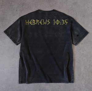 เสื้อยืดสตรีทแวร์โอเวอร์ไซส์ลายโลโก้แบบทำเก่า พิมพ์ลายอนิเมะ สตรีทแวร์ยูนิเซ็กส์ ผู้ชาย สไตล์วินเทจ ล้างสีแบบแอซิด เสื้อยืดโอเวอร์ไซส์ - Product Image 5