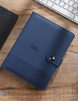 Cahier de banque d'alimentation rechargeable avec logo personnalisé Accessoire de type journal au design unique