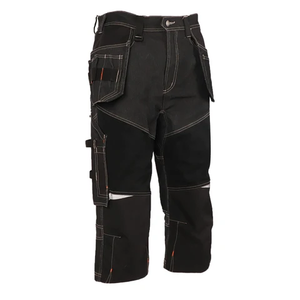 กางเกงทำงานสีทึบมีบริการ OEM กางเกงทำงานกลางแจ้งสีล้วนสำหรับผู้ชาย - Product Image 2