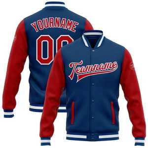 Chaqueta universitaria de lana hecha a medida, prendas de vestir exteriores con letras OEM para uniforme de equipo escolar o ropa de calle de moda - Product Image 5