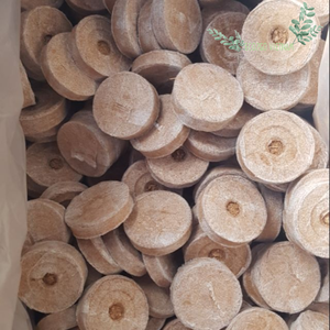 Fabricant en gros pas cher prix Coco Coir Pellet Organic/ Coco Peat Pellets Avec 35mm 42mm Taille de Eco2go Vietnam - Product Image 1