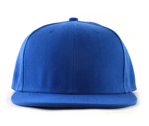 Alta calidad, nueva moda, transpirable, de secado rápido, totalmente personalizado, Parche de goma, gorra SnapBack de cabeza recta de hip hop de alta calidad