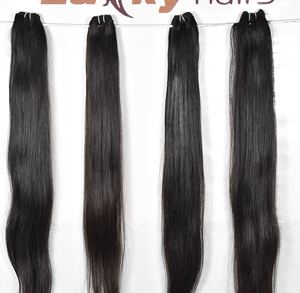 Extensions de cheveux indiens alignés sur les cuticules droites vietnamiennes vierges crues Paquet de vagues profondes lâches naturelles sans traitement chimique - Product Image 6