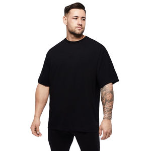 Camiseta Extra Grande con Diseño Personalizado para Hombre, Estilo Vintage, 100% Algodón, Jersey Liso Teñido, Informal, con Tu Logotipo - Product Image 2