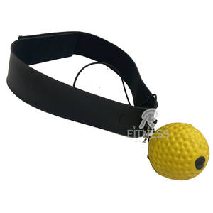 ลูกบอลฝึกปฏิกิริยาตอบสนองความเร็วในการต่อสู้ MMA แบบติดศีรษะสำหรับฝึกซ้อมมวยและชกมวย - Product Image 4