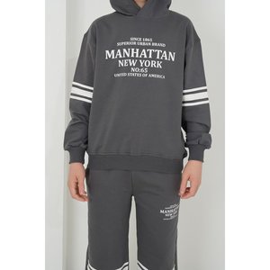 ชุดวอร์มผ้าสองชั้นสำหรับเด็กผู้ชายมีฮู้ดพิมพ์ลาย - Product Image 6