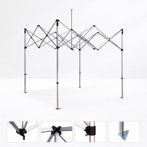 Alu Star Logotipo personalizado Marco de aluminio Tienda emergente PC impermeable Eventos al aire libre Ferias comerciales Publicidad Imprimir Banners - Product Image 3