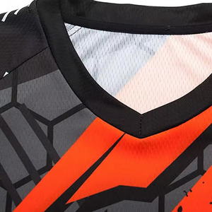 Maillot de Motocross à séchage rapide de haute qualité 100% polyester respirant personnalisable grande taille chemise de Motocross de bonne qualité - Product Image 6