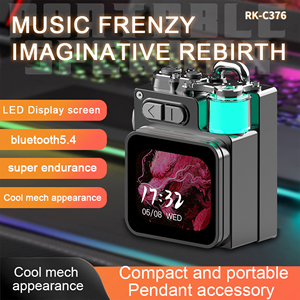 Venta caliente Mini altavoz inalámbrico <span class=keywords><strong>B</strong></span> T con luces RGB altavoz de graves reproductor de música MP3 estéreo portátil - Product Image 2