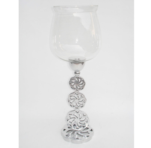 Bougeoir chaud avec cheminée en verre Bougeoir de style américain avec verre Bougeoir de haute qualité de style moderne fantaisie - Product Image 2
