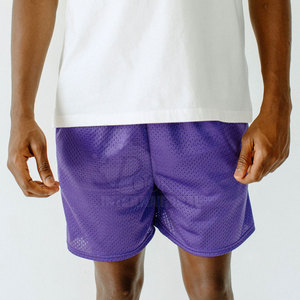 Short en maille respirante à séchage rapide pour hommes, Design personnalisé en usine, meilleure vente de Shorts en maille de sport - Product Image 2