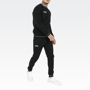 Ensemble de survêtement sportif pour homme 2025 – Vente en gros – Qualité supérieure – Respirant – Écologique – Coton épais – Personnalisable – Sweat à capuche et pantalon de jogging - Product Image 1