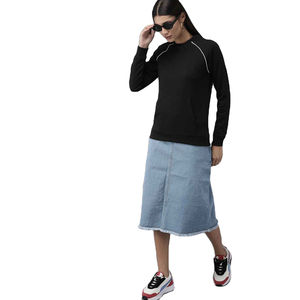 Ensemble de sweat-shirt de sport à manches longues pour femmes Design unique avec poche avant pour la couche de base d'hiver en gros - Product Image 5