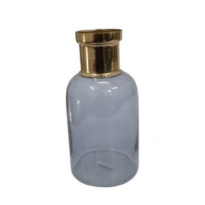 Hot Sale Price <b>Glass</b> Flower <b>Vase</b> <b>Brown</b> Colour Flower Pot for Wedding and Party Modern Design Handmade <b>Glass</b> <b>Vase</b> - Product Image 5