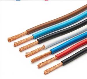 Câble d'alimentation ignifuge de longueur personnalisée 25mm conducteur toronné en cuivre souple PVC haute température pour fil de câble - Product Image 2