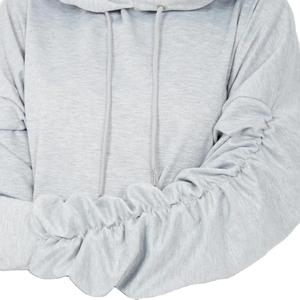 ชุดวอร์มผู้หญิงผ้าฟลีซทรงบาน ดีไซน์ล่าสุด สีพื้น ผลิตจากวัสดุคุณภาพพรีเมียม - Product Image 6