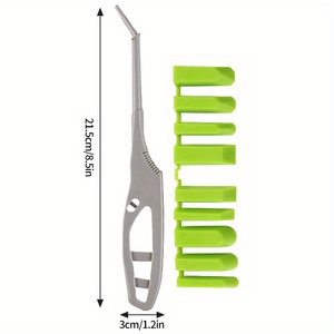 Raspador de sellador multiángulo, herramienta de calafateo angular, espátula para quitar lechada, pistola de calafateo Industrial, baño, cocina, azulejo, relleno de huecos para suelo - Product Image 1