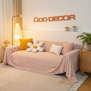 Couverture de canapé en fourrure OEM ODM, antidérapante, douce au toucher, housses de canapé en provenance du fabricant vietnamien pour la protection du canapé - Product Image 3