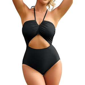 Traje de Baño de Una Pieza Repelente al Agua para Mujer, Traje de Baño de la Mejor Calidad, Bikinis, Ropa de Playa, Vestido de Baño, Precio Económico, OEM - Product Image 1