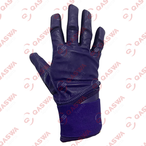 Gants de frappe de baseball personnalisés de haute qualité pour hommes et femmes gants légers en cuir jaune antidérapants pour jeunes adultes vente à chaud - Product Image 5