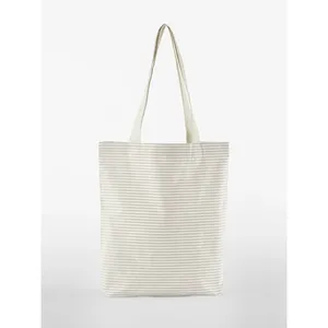 Borsa Shopper in Cotone Organico a Righe, Sostenibile, per Promozioni e Merchandising - Product Image 6