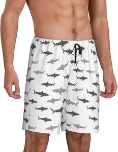 Léger et flexible nouveau Design imprimé Polyester coton séchage rapide Shorts de plage été nager hommes court - Product Image 4