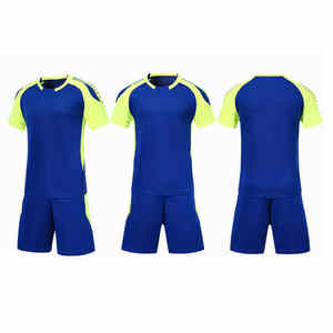 Kit de conjuntos de uniformes de entrenamiento de fútbol de Deportes de fútbol de último diseño de sublimación hecho en fábrica en color sólido - Product Image 2