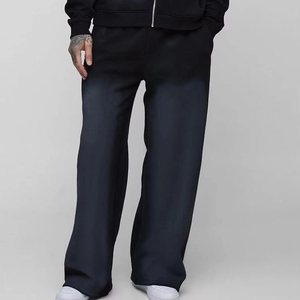 Survêtement d'hiver à la mode pour hommes avec pull à capuche et pantalon de jogging confortable 100% coton coupe-vent Logo personnalisé tarif de gros - Product Image 4