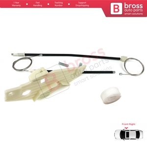 ชุดซ่อมมอเตอร์กระจกหน้าต่าง BWR5409 สำหรับประตูหน้าขวา รถยนต์โคโรลล่า E10 AE100 E100 ปี 1991-1999 แบบ 3/4/5 ประตู รหัสอะไหล่ 6981002051 - Product Image 3
