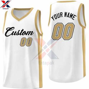 Nouvelle arrivée Game Ready Chemises de basket-ball respirantes pour votre équipe professionnelle Nom de l'équipe entièrement personnalisable - Product Image 5