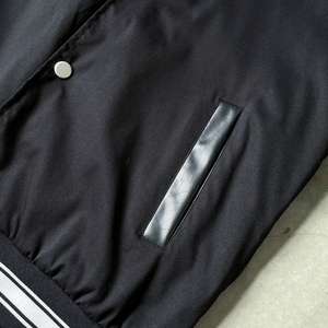 Đường Phố Rush Màu Khối Rave Dài Tay Áo Đi ra Đường Phố Mặc Thư Dễ Dàng Để Mặc Thoải Mái Vải Bóng Chày Đại Học Áo Khoác - Product Image 3