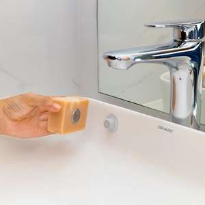 World's Best Manufacturer Selling Easy to Install Space-Saving Suction Cup Type 180g Load Capacity Magnetic Soap Holder for Sale - Product Image 1