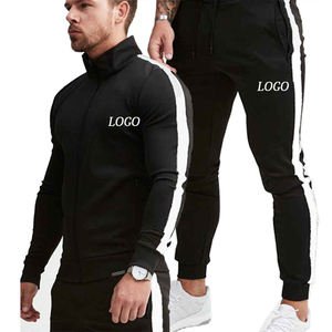 Traje Deportivo Personalizado para Hombre, 100% Algodón, Estampado con Flecos Otoñales, Corte Holgado - Product Image 3