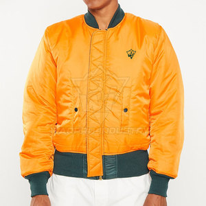 Veste bomber pour homme inspirée du sport, coupe-vent, fermeture éclair, tenue urbaine décontractée, respirante, légère, pour tous les jours - Product Image 3