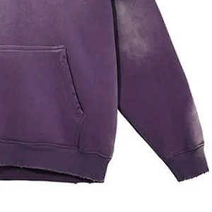 ชุดวอร์มผ้าฟลีซระบายอากาศได้ดีของผู้ชายชุดวอร์มผ้าฝ้าย100% ผ้าฟลีซซักได้ใส่ลำลองปรับแต่งโลโก้ได้สำหรับฤดูหนาวดีไซน์ล่าสุด - Product Image 5