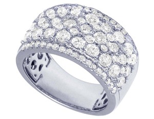 Men's Fully <b>Iced</b> Out Rhodium Plated Moissanite Round Diamond Hip Hop Rapper Pinky <b>Ring</b> for Wedding & Party S925 Sterling Silver - Product Image 4