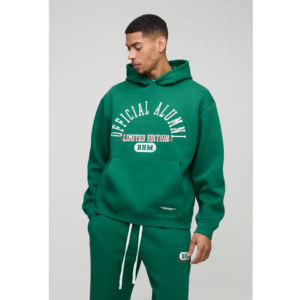 Sudadera con capucha de calidad superior, pantalones holgados rectos, conjunto de pantalones de chándal, ajuste cuadrado de gran tamaño con impresión personalizada, característica transpirable - Product Image 6