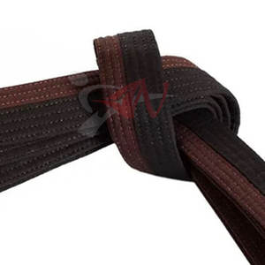 Cinturones de Jiu Jitsu Premium, Tejido Resistente con Acabado Liso para Hombres, Entrenamiento Profesional - Product Image 3