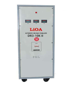 Stabilisateur de tension CA automatique monophasé et triphasé de haute qualité LiOA (DR3-10KII) affichage à LED fabriqué au Vietnam pour une utilisation SVC - Product Image 1