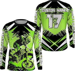 2026 Sublimation complète conception personnalisée hommes moto course à manches longues moto veste moto auto course porter - Product Image 3