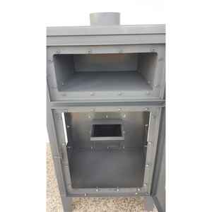 Poêle à granulés moderne d'intérieur DORELLO SOBA MF005, cuisinière à bois pour chauffage et repas, foyer en fonte - Product Image 3