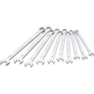 Juego de Llaves Combinadas HAZET de 10 Piezas 600LG/10 Tamaños 10-19 mm Acero al Cromo Vanadio Forma A - Product Image 1