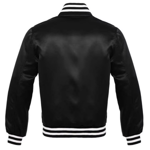 Top tendance Design vente chaude hommes de haute qualité personnalisable toile varsity veste col montant hiver polaire avant personnalisé - Product Image 2